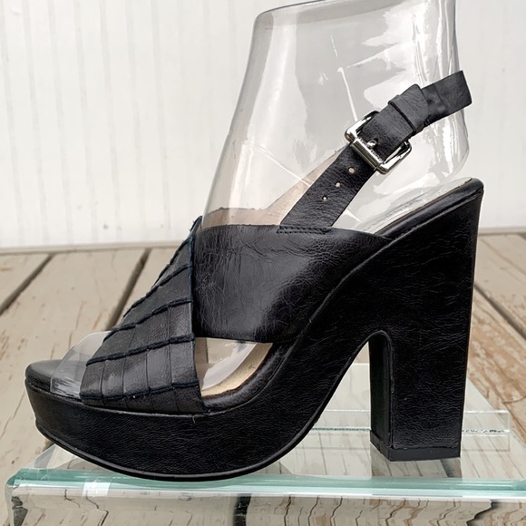 Michael Kors Platform block Heels gray 6.5 - Picture 1 of 16